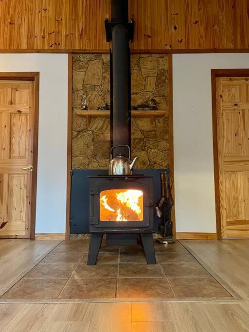 Le Chalet Bleu, Aux Pieds Des Monts-Valin Saint-David-de-Falardeau Zewnętrze zdjęcie